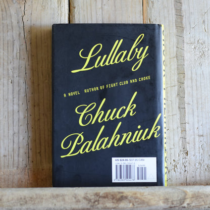 Fiction Hardback: Chuck Palaniuk - Lullaby SIGNED FIRST EDITION/PRINTING
