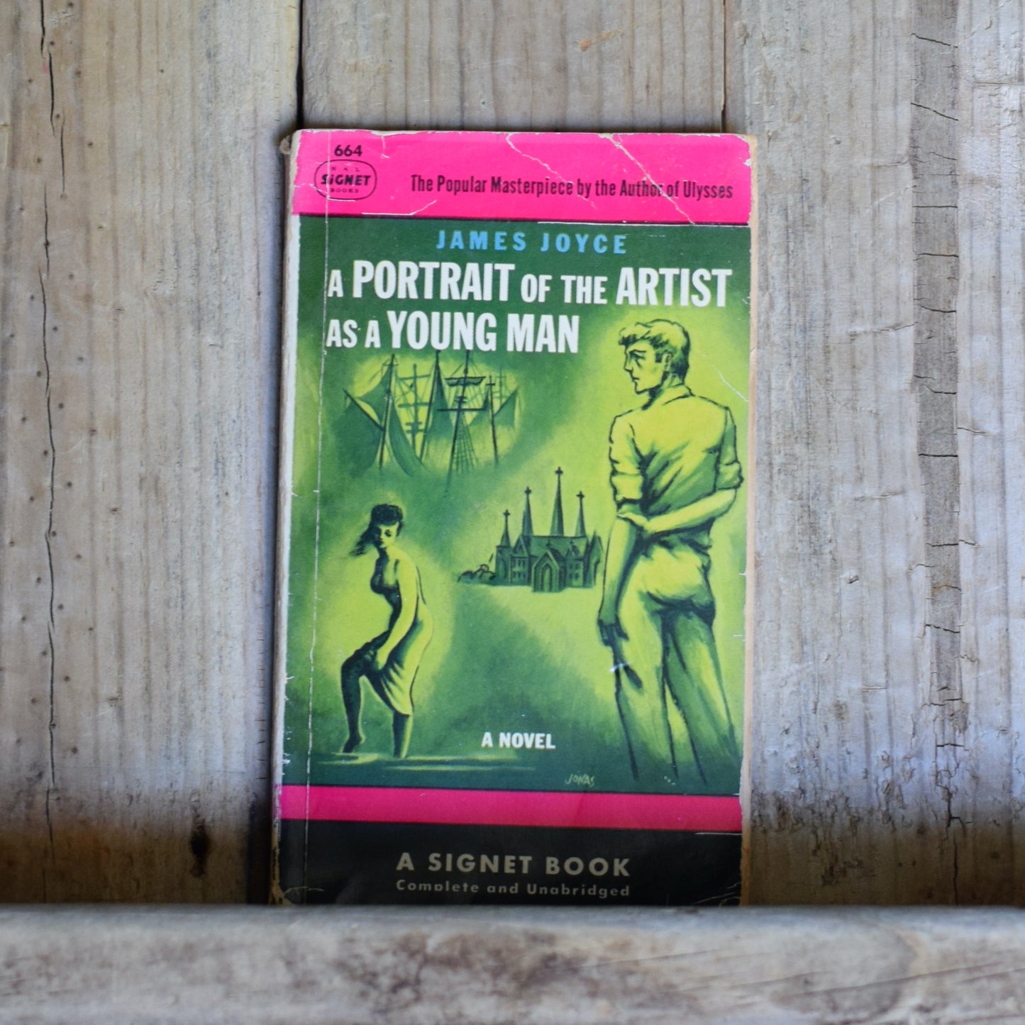 Vintage Fiction Paperback: James Joyce - A Portrait of the Artist as a Young Man