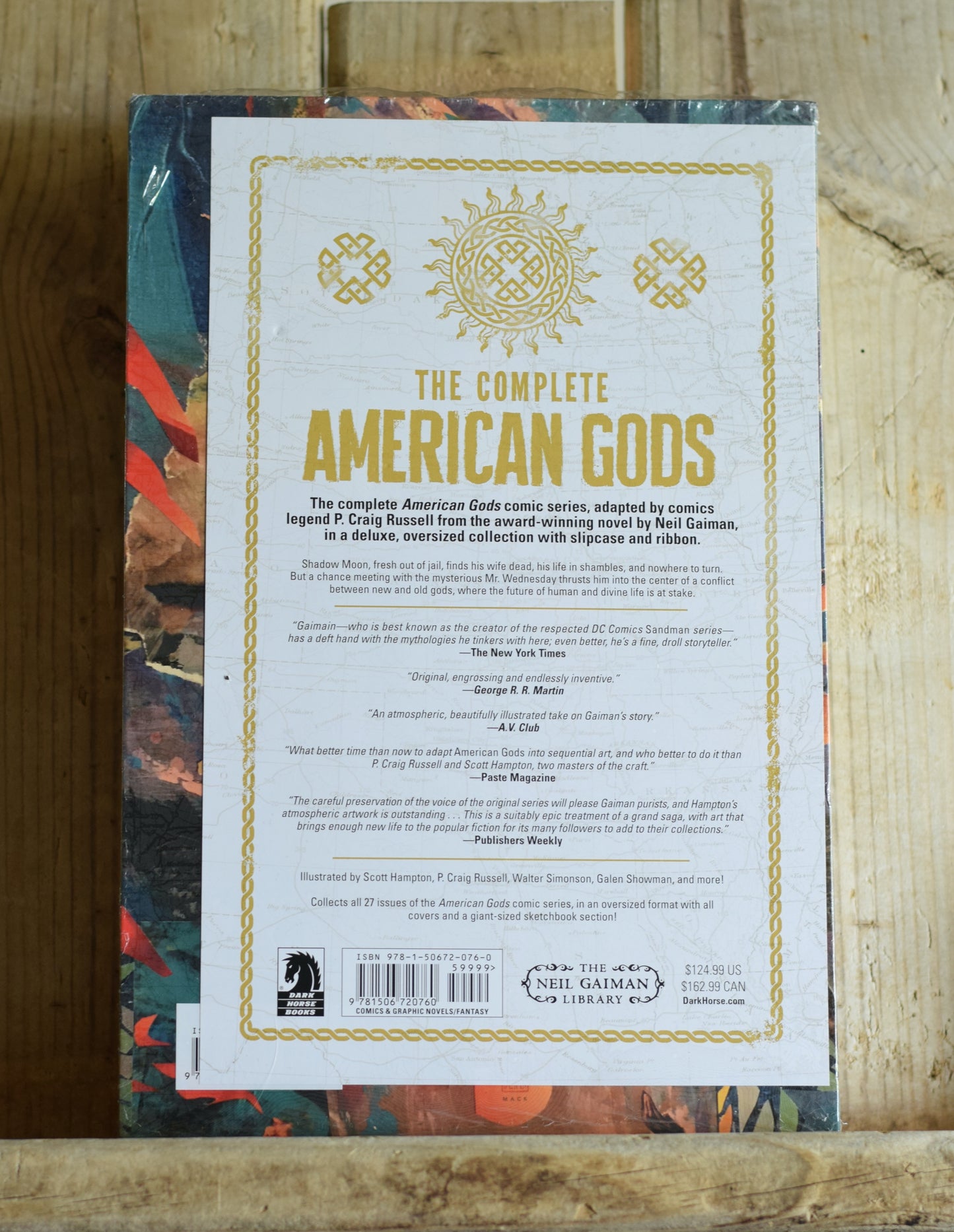 Graphic Novel Hardback: Neil Gaiman and P Craig Russell - The Complete American Gods Sealed IOB