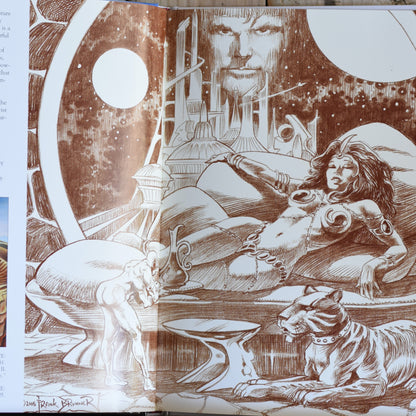 Fantasy Hardback: J David Spurlock - Mythos: The Fantasy Art Realms of Frank Brunner Deluxe Edition SIGNED FIRST PRINTING