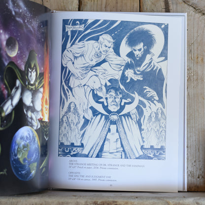 Fantasy Hardback: J David Spurlock - Mythos: The Fantasy Art Realms of Frank Brunner Deluxe Edition SIGNED FIRST PRINTING