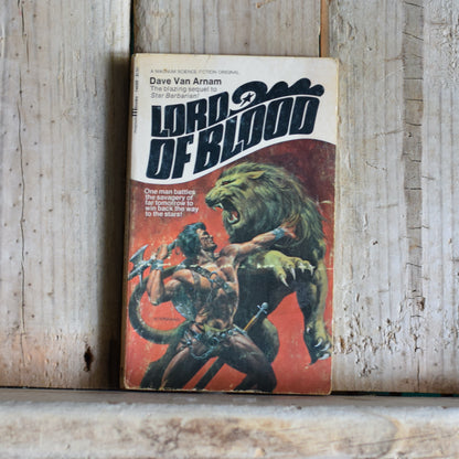 Vintage Sci-fi Paperback: Dave Van Arnam - Lord of Blood