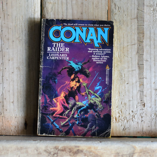 Vintage Fantasy Paperback: Leonard Carpenter - Conan the Raider FIRST PRINTING
