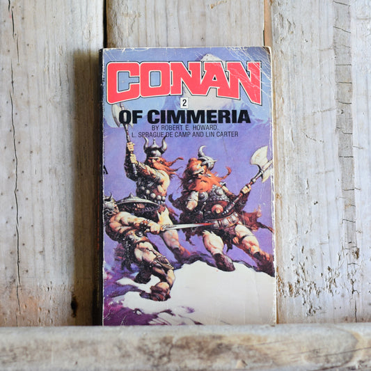 Vintage Fantasy Paperback: Robert E Howard, L Sprague de Camp and Lin Carter - Conan of Cimmeria
