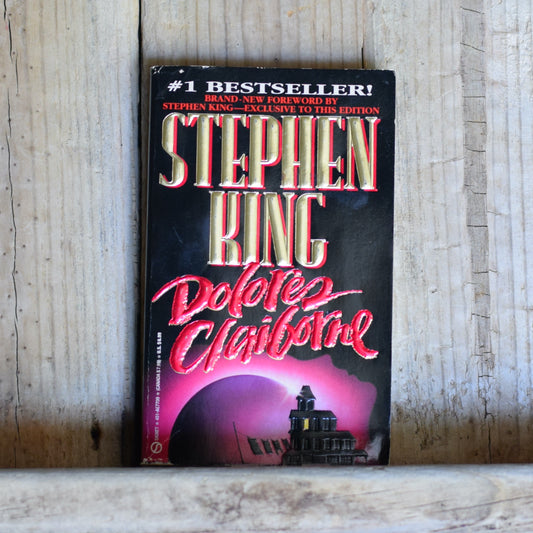 Vintage Horror Paperback: Stephen King - Dolores Claiborne FIRST PRINTING