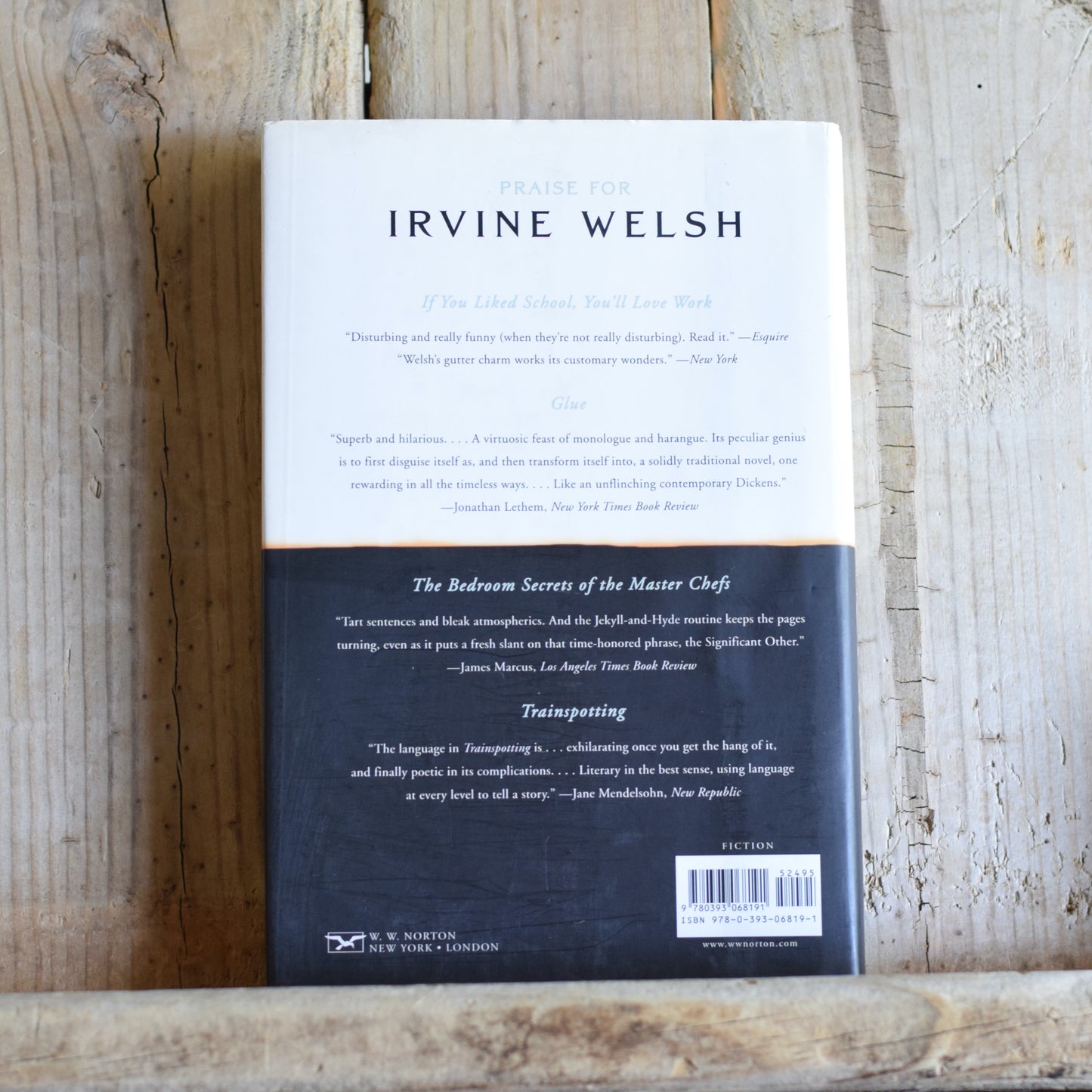 Fiction Hardback: Irvine Welsh - Crime FIRST EDITION/PRINTING
