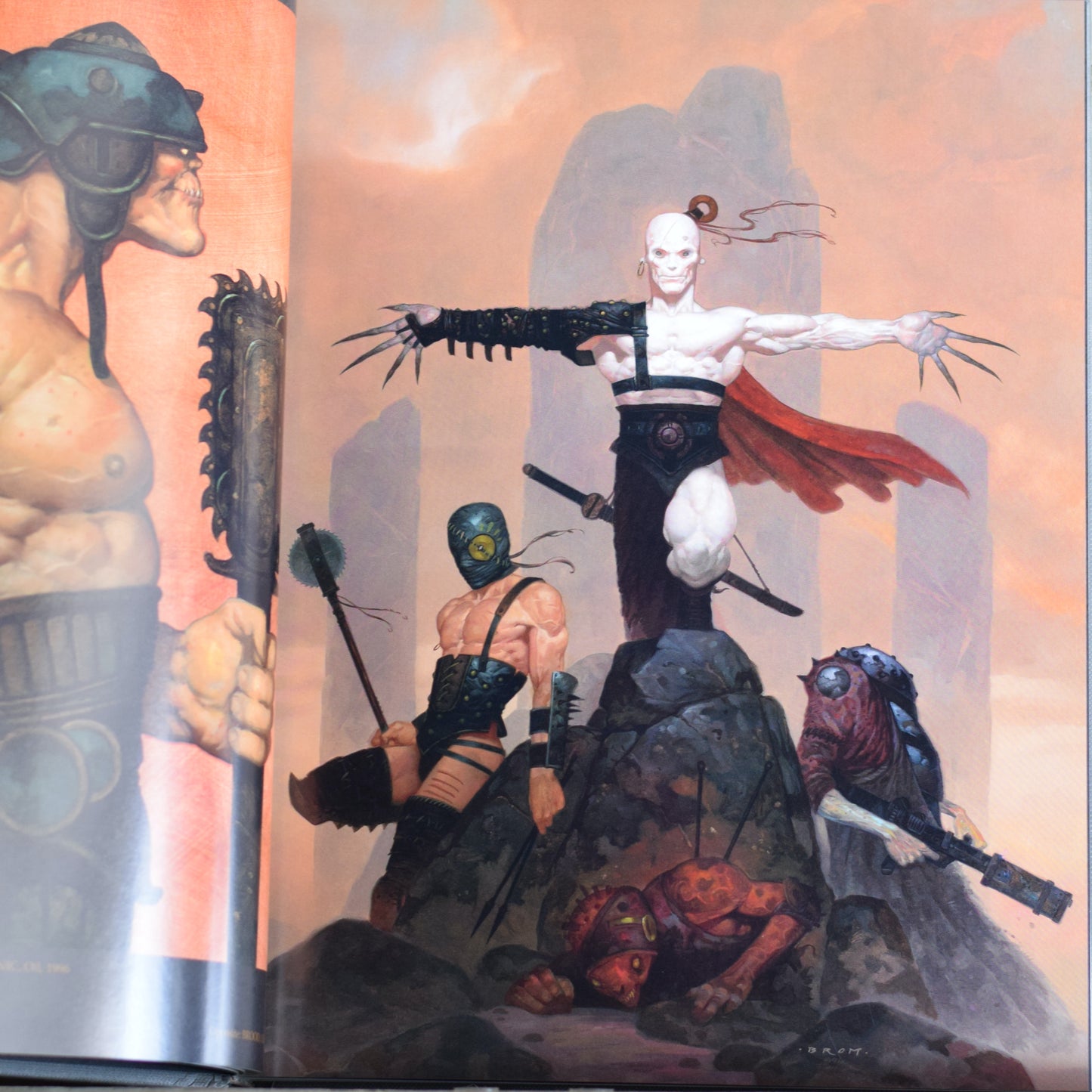Fantasy Art Hardback: Gerald Brom - The Art of Brom (Publishers Edition) SIGNED FIRST EDITION