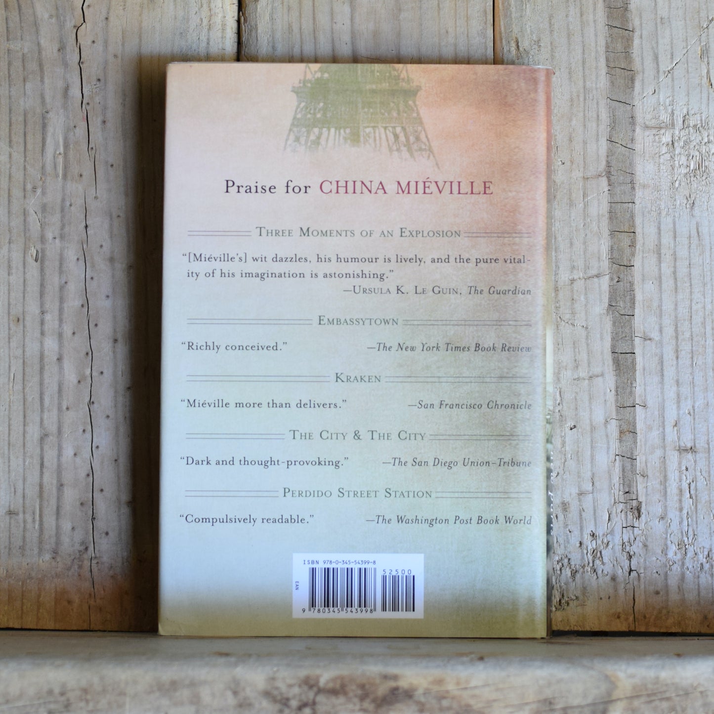 Sci-fi Hardback: China Mieville - The Last Days of New Paris FIRST EDITION/PRINTING