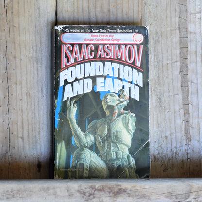 Vintage Sci-fi Paperback: Isaac Asimov - Foundation and Earth