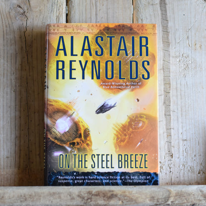 Sci-fi Hardback: Alastair Reynolds - On the Steel Breeze FIRST PRINTING