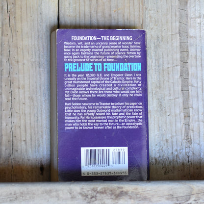 Vintage Sci-fi Paperback: Isaac Asimov - Prelude to Foundation FIRST PRINTING