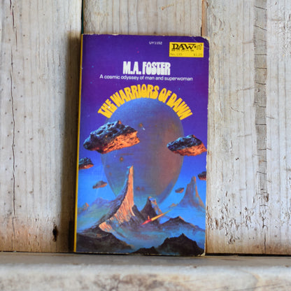 Vintage Sci-fi Paperback: M A Foster - The Warriors of Dawn FIRST PRINTING