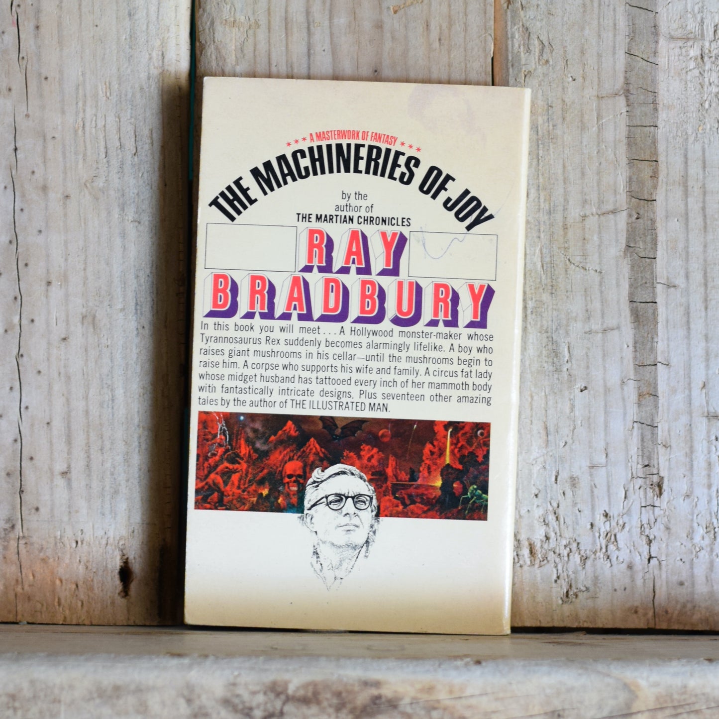 Vintage Sci-fi Paperback: Ray Bradbury - The Machineries of Joy
