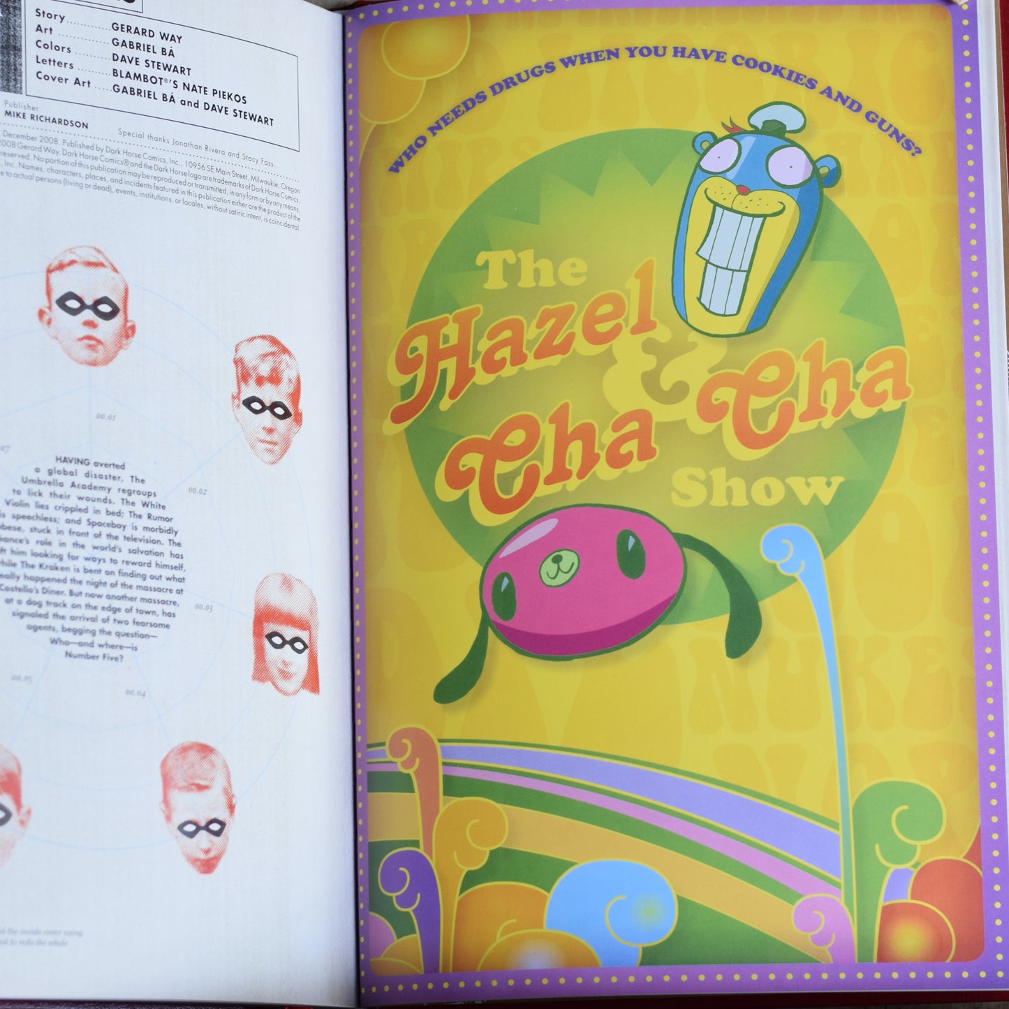 Graphic Novel Hardback: Gerard Way & Gabriel Ba - The Umbrella Academy Vol 2: Dallas LIMITED EDITION