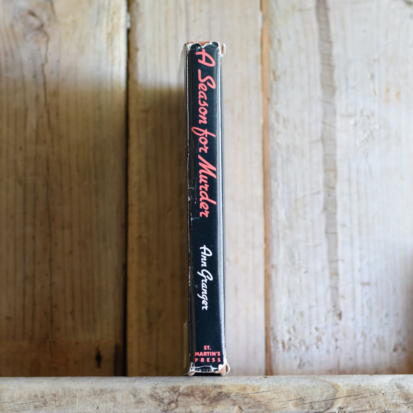 Vintage Fiction Hardback: Ann Granger - A Season for Murder FIRST EDITION/PRINTING