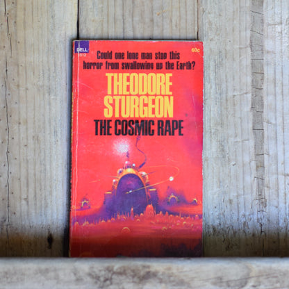 Vintage Sci-fi Paperback: Theodore Sturgeon - The Cosmic Rape FIRST PRINTING