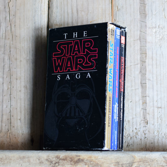 Vintage Sci-fi Paperback: The Star Wars Saga, Original Trilogy in Slipcase