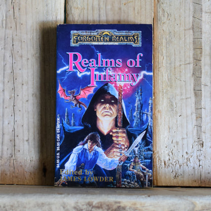 Vintage Dungeons and Dragons Paperback: Realms of Infamy - Edited by James Lowder FIRST PRINTING