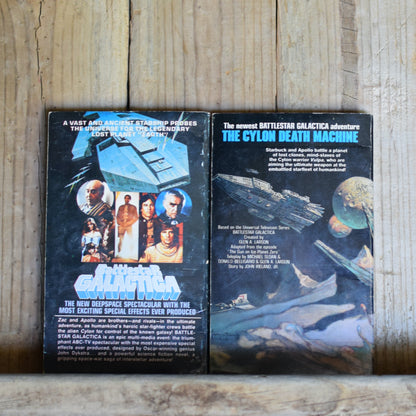 Vintage Sci-fi Paperbacks: Battlestar Gallactica 1 & 2