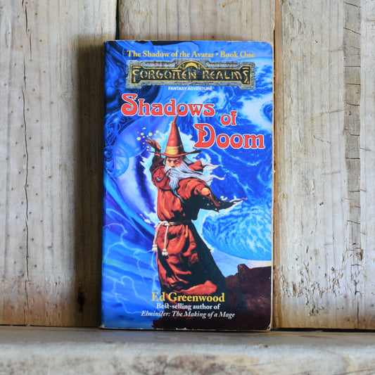 Vintage Dungeons and Dragons Paperback: Ed Greenwood - Shadows of Doom FIRST PRINTING