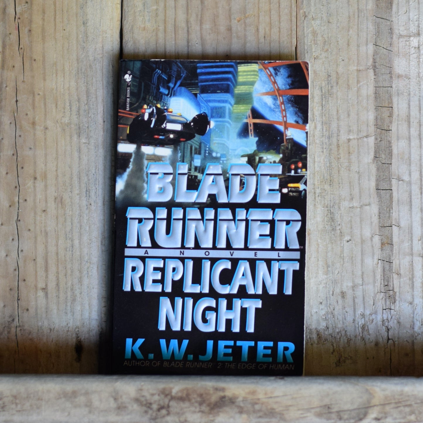Vintage Sci-fi Paperback: K W Jeter - Blade Runner, Replicant Night FIRST PRINTING