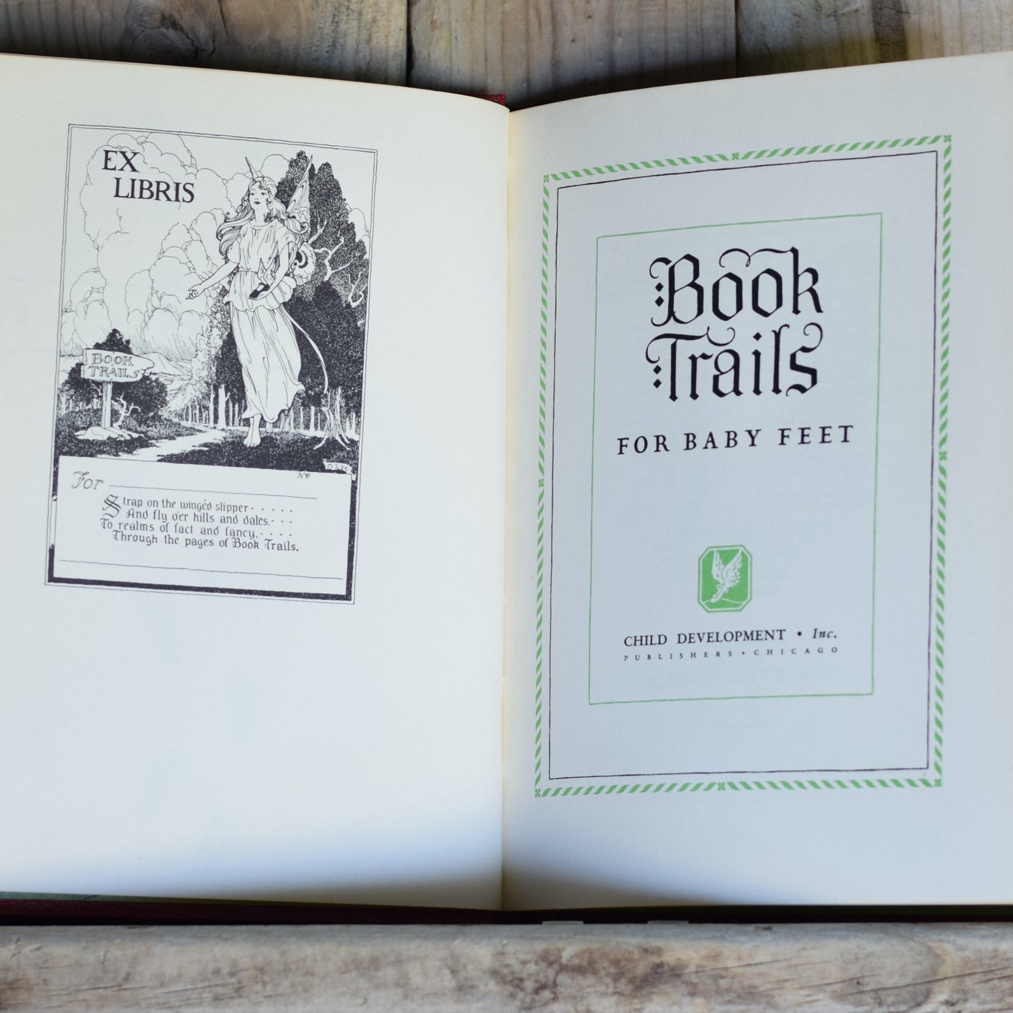 Vintage Fiction Hardback: Book Trails for Baby Feet