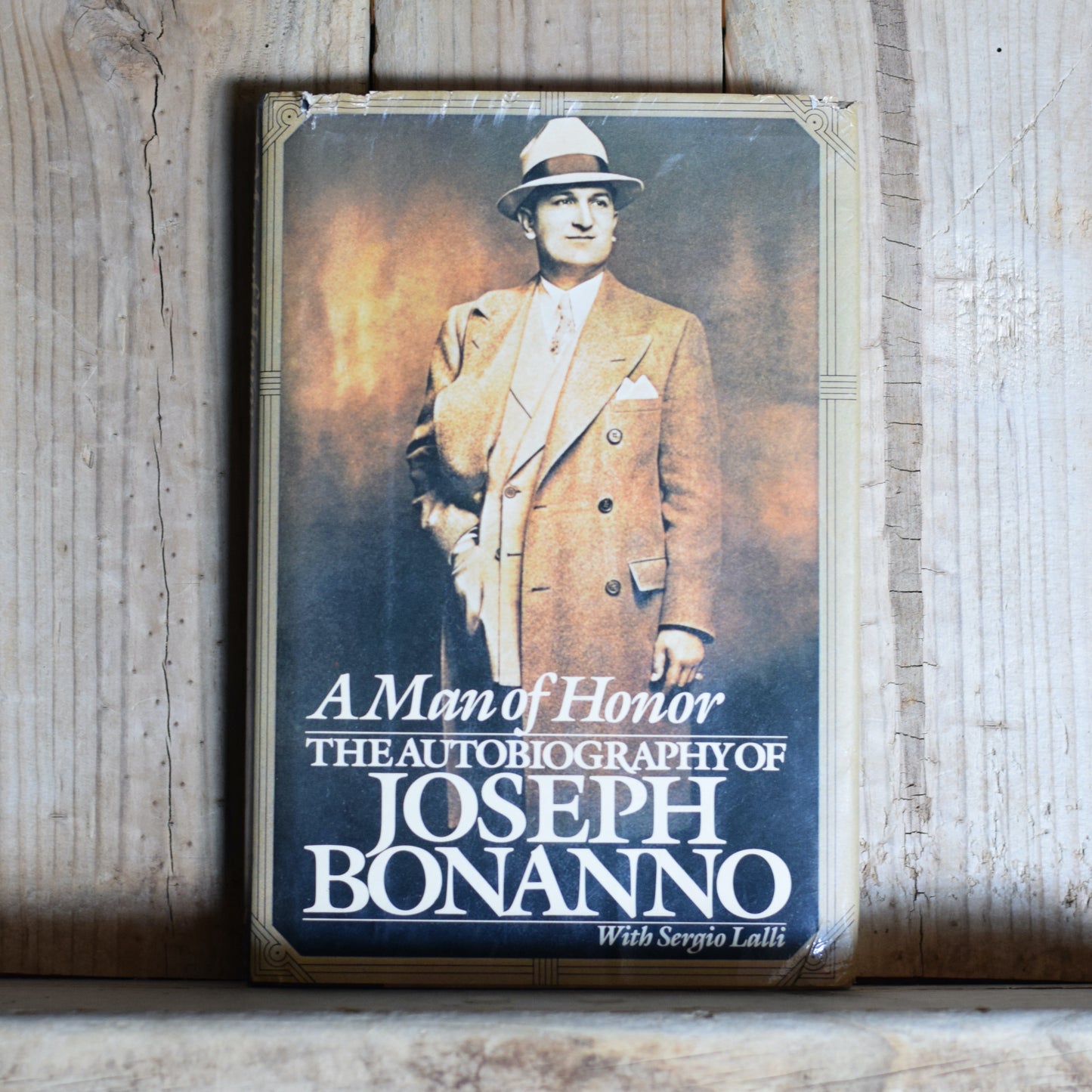 Vintage Autobiography Hardback: Joseph Bonanno and Sergio Lalli - A Man of Honor SIGNED FIRST PRINTING