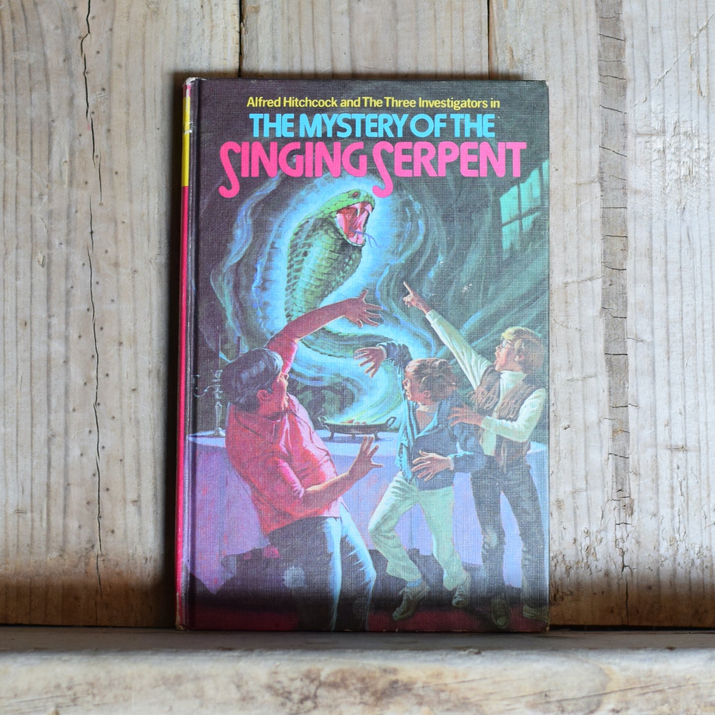Vintage Fiction Hardback: M V Carey - Alfred Hitchcock and The Three Investigators in The Mystery of the Singing Serpent