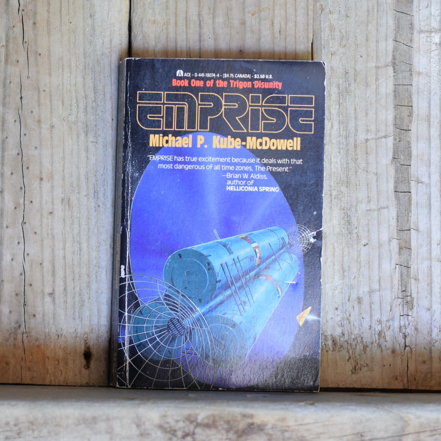 Vintage Sci-fi Paperback: Micheal P Kube-McDowell - Emprise FIRST PRINTING