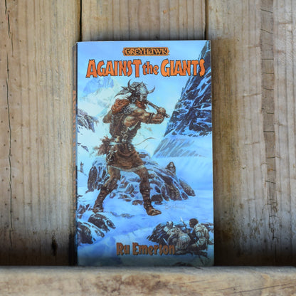 Dungeons and Dragons Paperback: Ru Emerson - Greyhawk: Against the Giants FIRST PRINTING