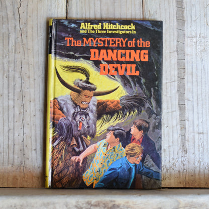Vintage Fiction Hardback: William Arden - Alfred Hitchcock and The Three Investigators in The Mystery of the Dancing Devil FIRST PRINTING