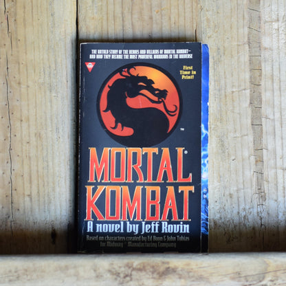 Vintage Fantasy Paperback: Jeff Rovin - Mortal Kombat FIRST PRINTING