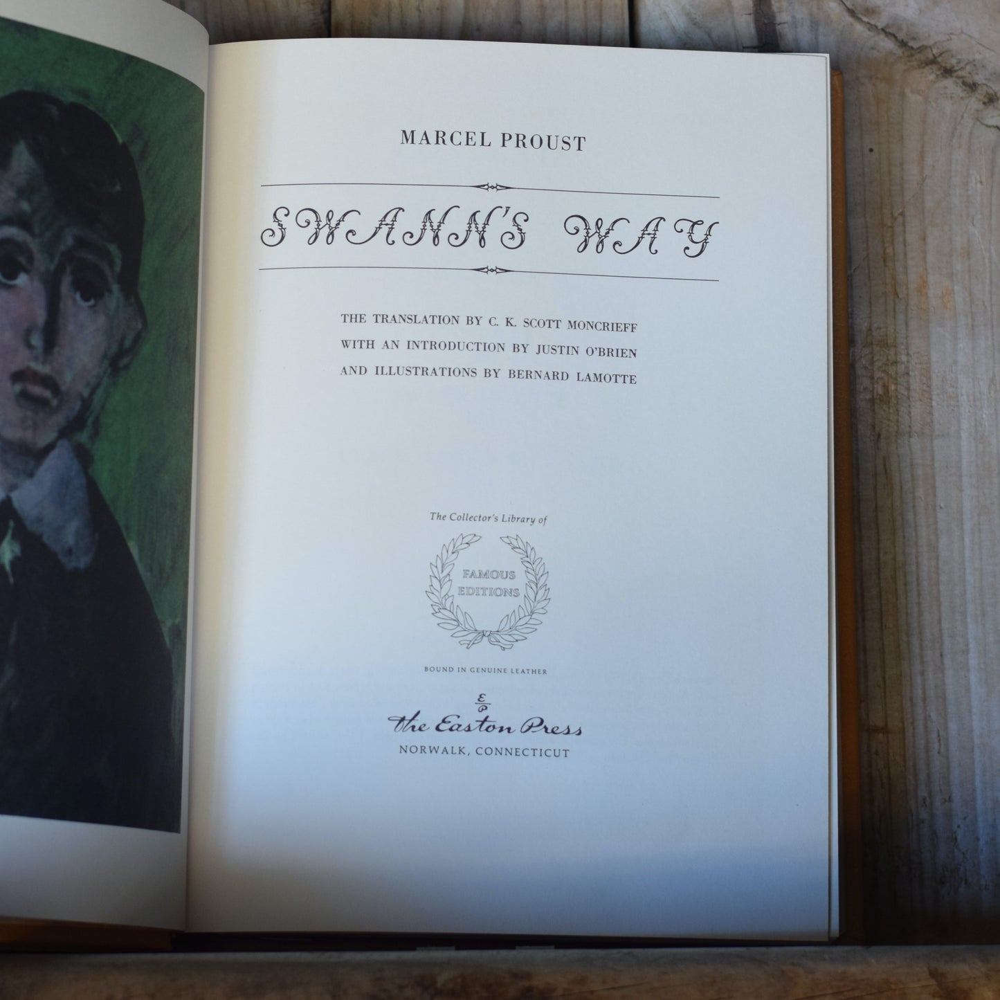 Vintage Fiction Hardback: Marcel Proust - Swann's Way, Easton Press Famous Editions