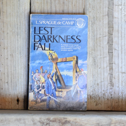 Vintage Sci-fi Paperback: L Sprague de Camp - Lest Darkness Fall