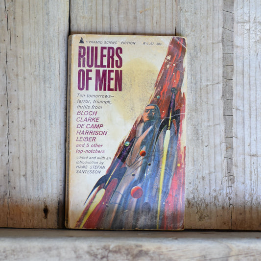 Vintage Sci-fi Paperback: Rulers of Men, Edited by Hans Steffan Santesson