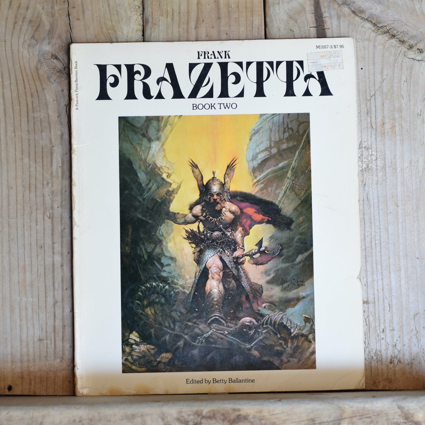 Vintage Fantasy Paperbacks: The Fantastic Art of Frank Frazetta, Books 1, 2 and 3