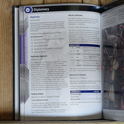 Sci-fi RPG Hardback: Jeff Siadek - Battlestations Advanced Rule Book, Second Edition