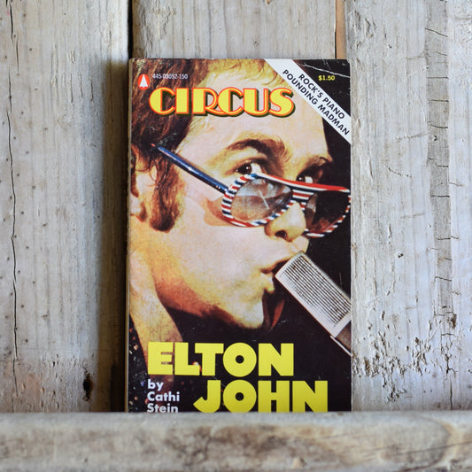 Vintage Paperback Biography: Cathi Stein - Circus, Elton John