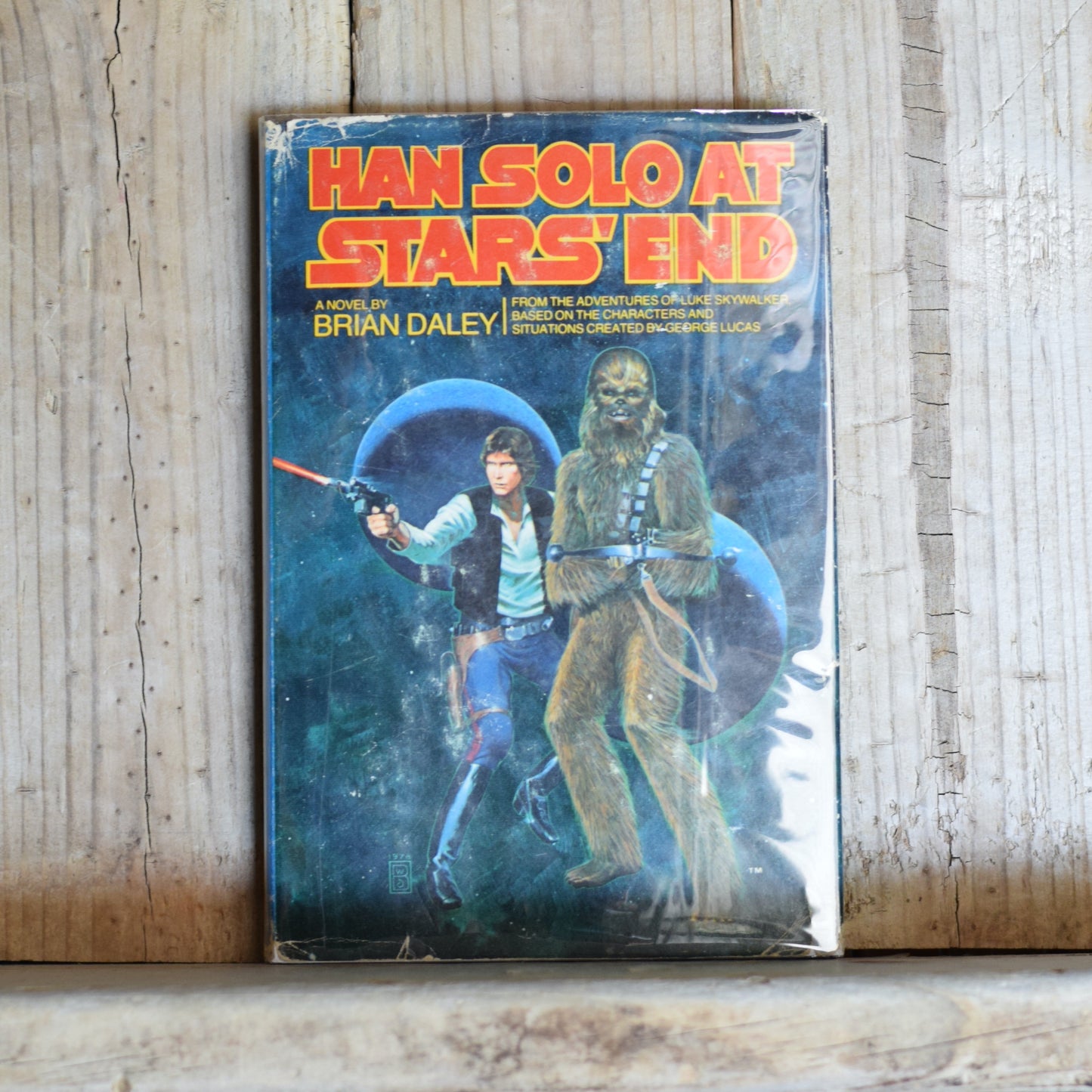 Vintage Sci-fi Hardback: Brian Daley - Star Wars: Han Solo at Stars End BCE