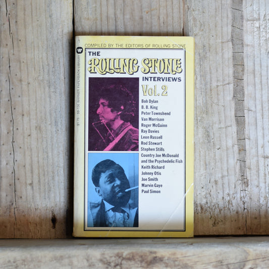 Vintage Non-Fiction Paperback: The Rolling Stone Interviews Vol. 2 FIRST PRINTING