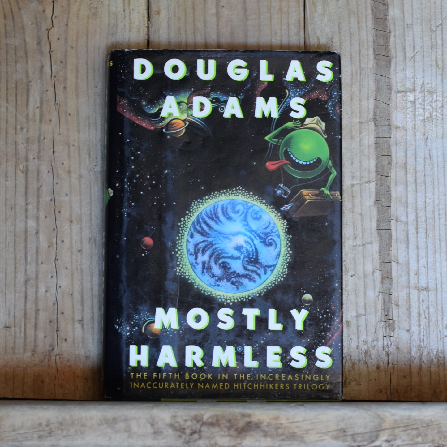 Vintage Sci-fi Hardback: Douglas Adams - Mostly Harmless FIRST EDITION/PRINTING