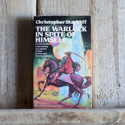 Vintage Fantasy Paperback: Christopher Stasheff - The Warlock in Spite of Himself