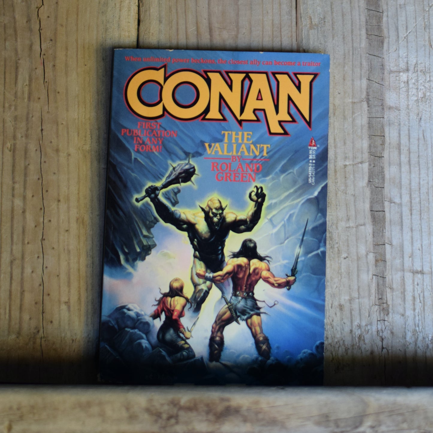 Vintage Fantasy Paperback: Roland Green - Conan The Valiant SIGNED FIRST EDITION/PRINTING