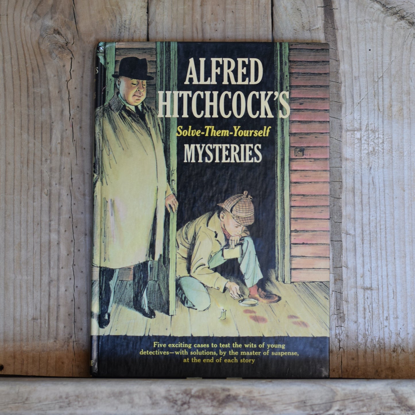 Vintage Horror Hardback: Alfred Hitchcock's Solve-Them-Yourself Mysteries