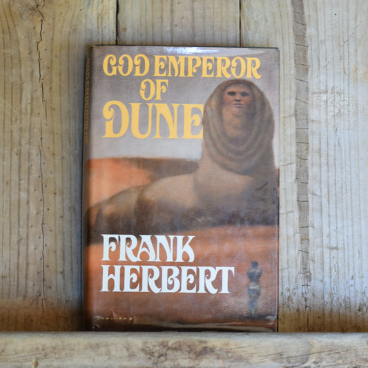 Vintage Sci-fi Hardback: Frank Herbert - God Emperor of Dune