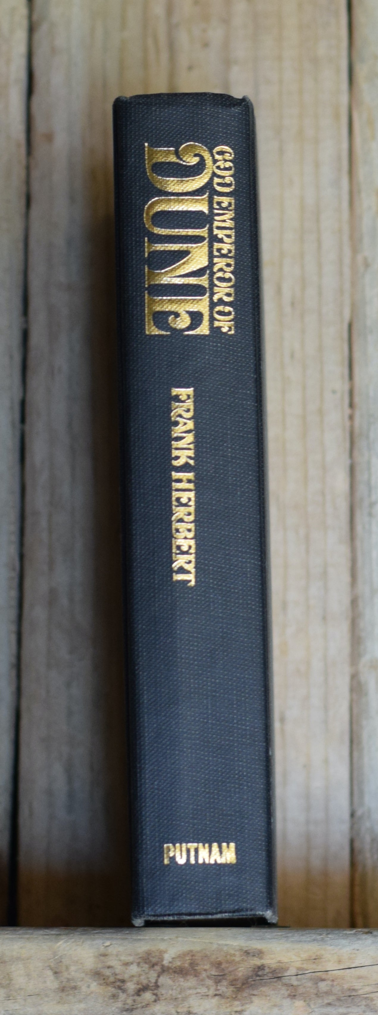 Vintage Sci-fi Hardback: Frank Herbert - God Emperor of Dune