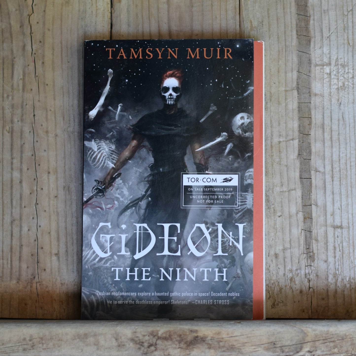 Fantasy Paperback: Tamsyn Muir - Gideon The Ninth FIRST EDITION UNCORRECTED PROOF