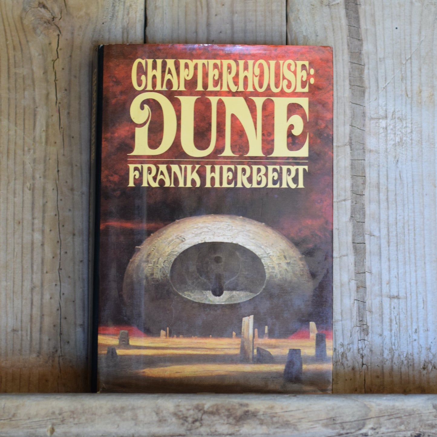 Vintage Sci-fi Hardback: Frank Herbert - Chapterhouse Dune FIRST PRINTING