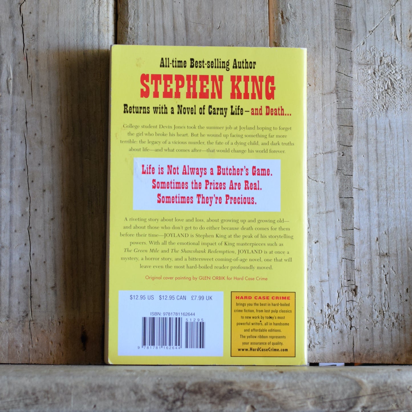 Fiction Paperback: Stephen King - Joyland FIRST EDITION