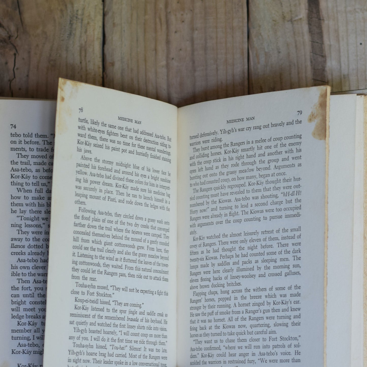 Vintage Fiction Hardback: Bill Burchardt - Medicine Man FIRST EDITION